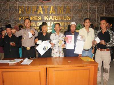 Satu Bulan, Polres Karimun Uangkap 10 Kasus Narkoba